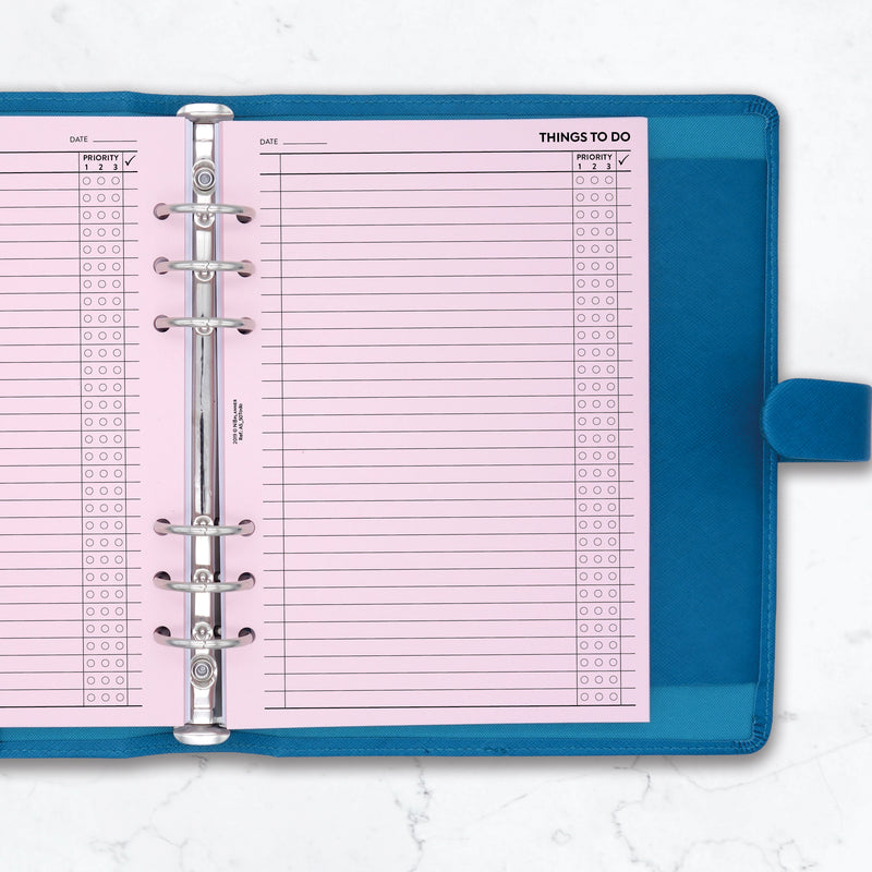 A5 size things to do notepaper organiser refill | Assorted paper