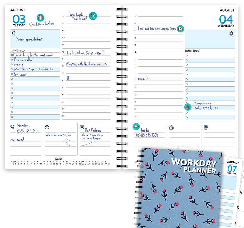 432 Classic Planner diary Stickers 4 sheets