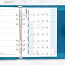 Academic 2026-2027 A5 size Weekly / Monthly Diary & Notes organiser refill insert | Filofax A5 COMPATIBLE | 148 x 210mm