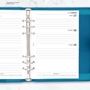 Academic 2026-2027 A5 size week on two pages lined diary organiser refill insert | Filofax A5 COMPATIBLE | 148 x 210mm