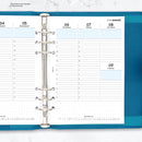 Academic 2026-2027 A5 size Weekly / Monthly diary with appointments organiser refill insert | Filofax A5 COMPATIBLE | 148 x 210mm