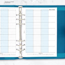 2027 A5 size Family life planner organiser refill insert | Filofax A5 COMPATIBLE | 148 x 210mm