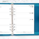 2027 A5 size week on two pages diary organiser refill insert | Filofax A5 COMPATIBLE | 148 x 210mm