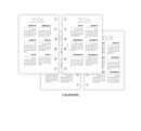 Pocket size 2-year Month on two pages diary organiser refill | Essential collection