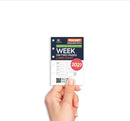 2027 Pocket size Week on two pages lined diary organiser refill | Essential collection