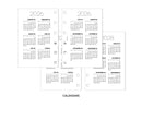 Pocket size Two days per one page lined diary organiser refill | Essential collection