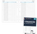 A5 size Finances tracker organiser refill | Classic collection