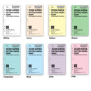 2028 Personal size Week on two pages diary organiser refill | Coloured paper