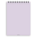 A5 plain paper notepad | Spiral desk pad | Coloured and white paper