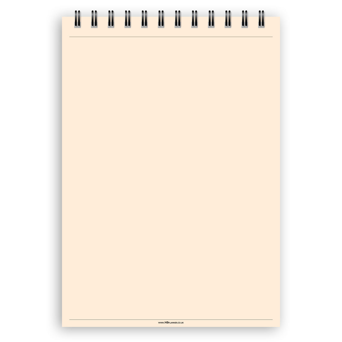 Small Paper Notepad A5 plain paper notepad | Spiral desk pad | Coloured and white paper