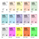 A5 size Week on two pages lined diary organiser refill | Coloured paper