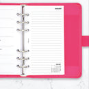 Personal size Week on one page diary & notes organiser refill | Essential collection