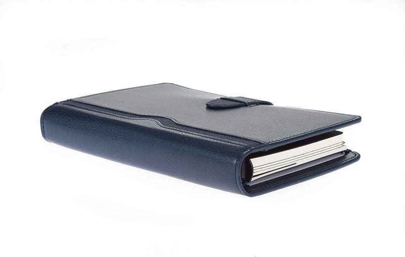Collins Personal size Undated 6-ring organiser | Hard cover premium | Navy