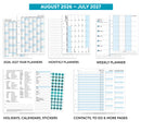 Academic 2026-2027 A5 size Family life planner organiser refill insert | Filofax A5 COMPATIBLE | 148 x 210mm