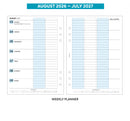 Academic 2026-2027 A5 size Family life planner organiser refill insert | Filofax A5 COMPATIBLE | 148 x 210mm