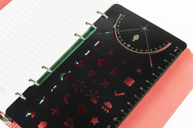 Collins Personal size Undated 6-ring organiser / Green