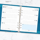 2027 A5 size Week on two pages lined diary organiser refill insert | Filofax A5 COMPATIBLE | 148 x 210mm