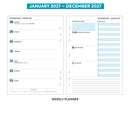 2027 A5 size Diary & Notes organiser refill insert | Filofax A5 COMPATIBLE | 148 x 210mm
