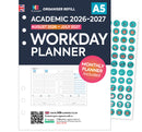 Academic 2026-2027 business planner organiser refill