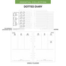 Dotted diary refill insert A5