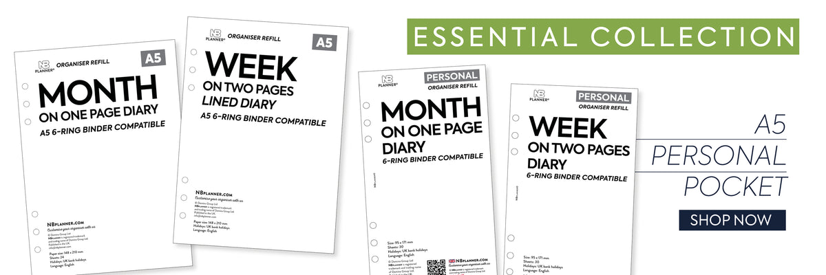 Filofax compatible refills inserts lower prices