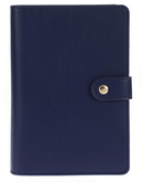 Collins Personal size Undated 6-ring organiser | Hard cover premium | Blue