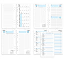 Personal size Day on one page appointments diary organiser refill | Classic collection