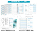 Academic 2026-2027 A5 size Weekly / Monthly Diary & Notes organiser refill insert | Filofax A5 COMPATIBLE | 148 x 210mm