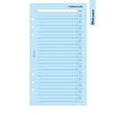 Personal size Things to do notepaper organiser refill | Coloured paper