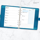 A5 size diary & notes organiser refill | Monthly / Weekly | Classic collection