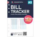 A5 size Bill tracker organiser refill | Classic collection