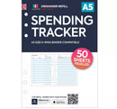 A5 size Spending tracker organiser refill | Classic collection