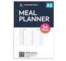 A5 size Meal planner organiser refill | Classic collection