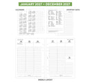 2027 A5 size week on two pages appointments diary organiser refill insert | Filofax A5 COMPATIBLE | 148 x 210mm