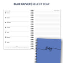 A5 Week on two pages diary & notes spiral | Monthly/Weekly