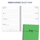 A5 Week on two pages lined spiral diary | Monthly/Weekly