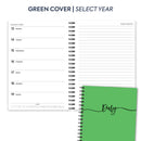 A5 Week on two pages diary & notes spiral | Monthly/Weekly