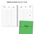 A5 Week on two pages appointments spiral diary | Monthly/Weekly