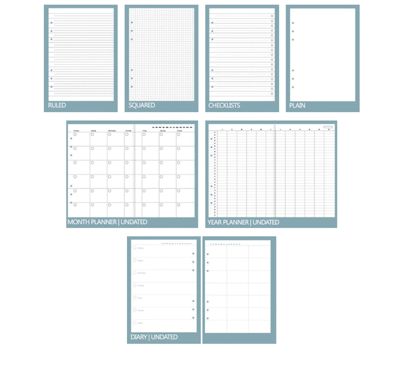 Filofax A5 size Clipbook Classic A5 / Poppy