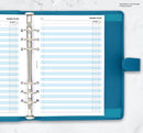A5 size Things to do notepaper organiser refill |Classic collection