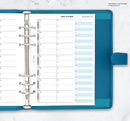 A5 size Meal planner organiser refill | Classic collection