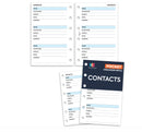 Pocket size Contacts organiser refill | Classic collection